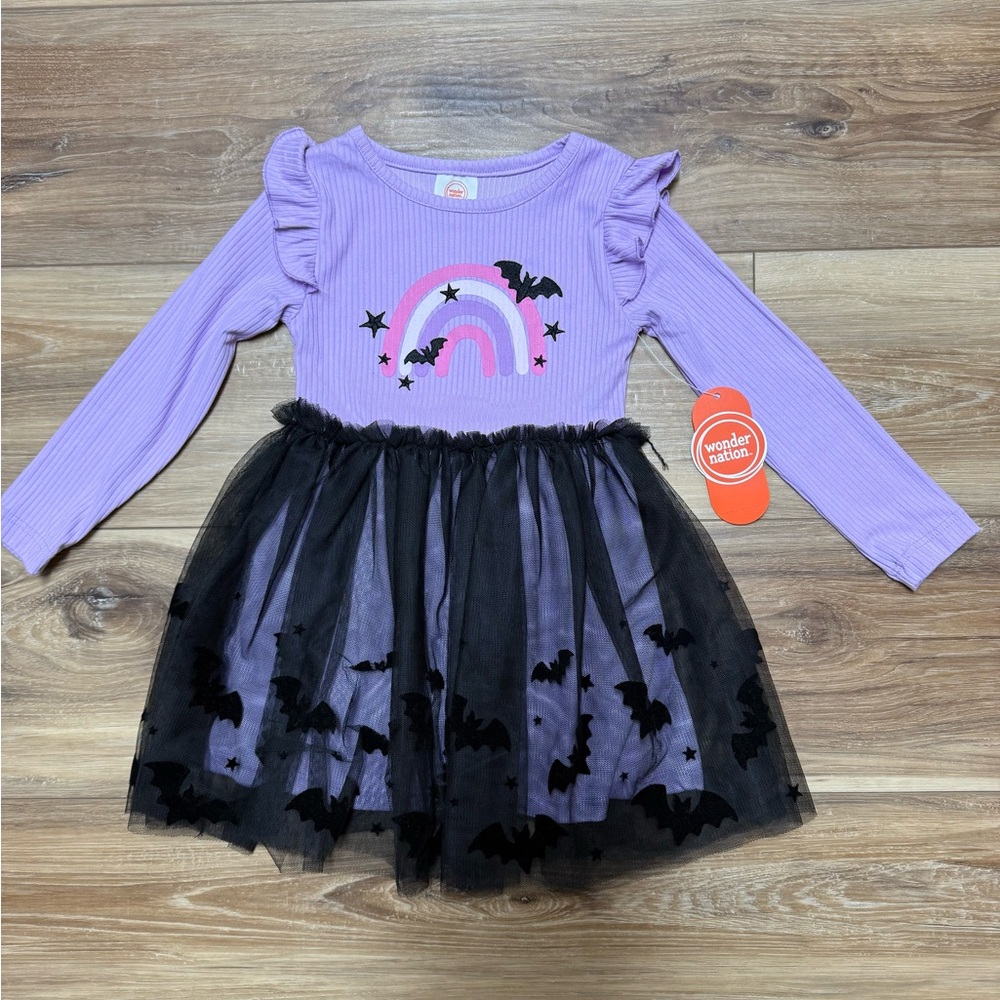 Wonder Nation Purple Bat Dress for Kids